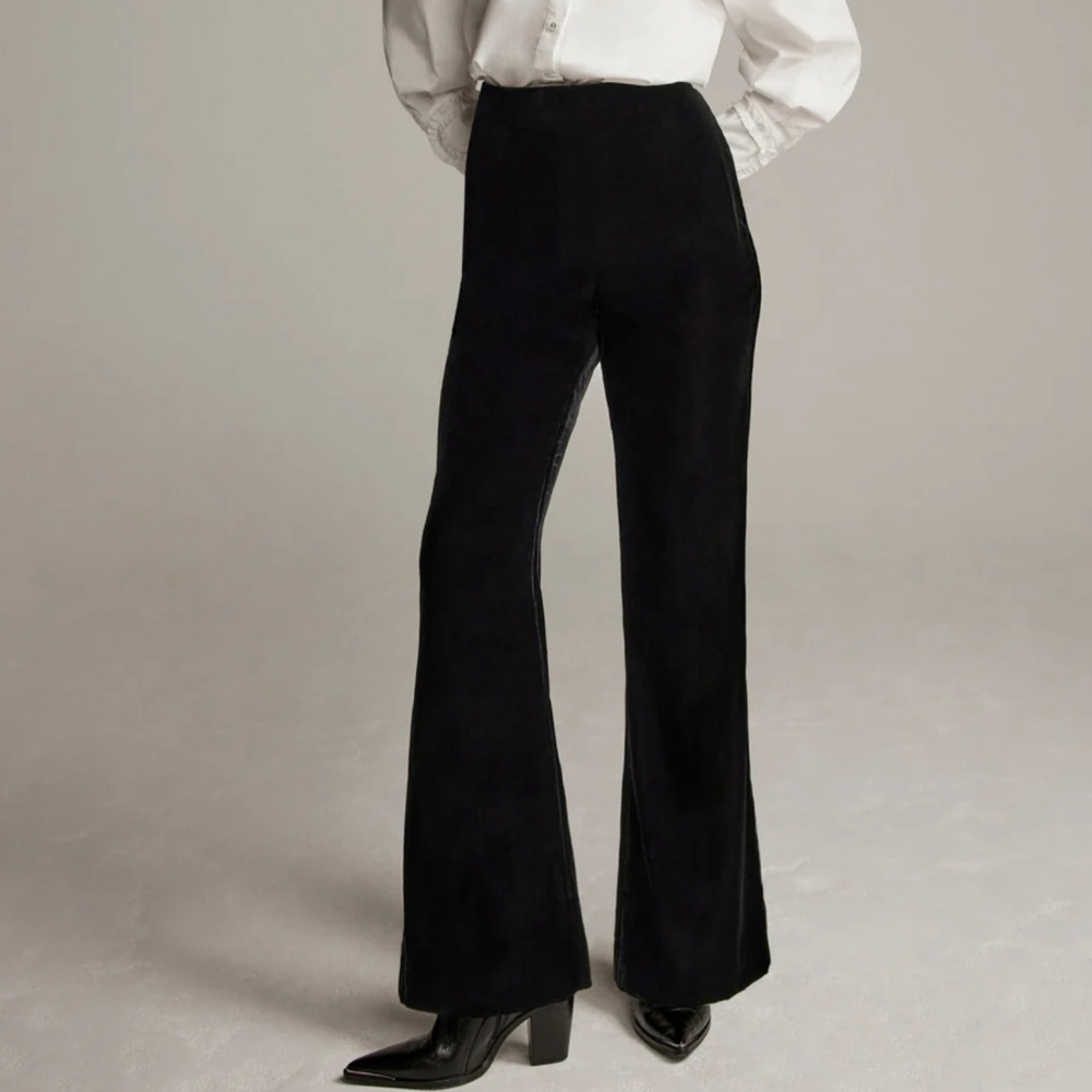 NWT Velvet Black Wide Trousers by MINT VELVET Brand